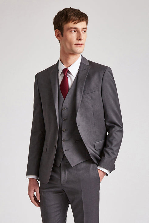 FINLAYJ-Suits-BLUE TWILL JACKET- Ted Baker Romania